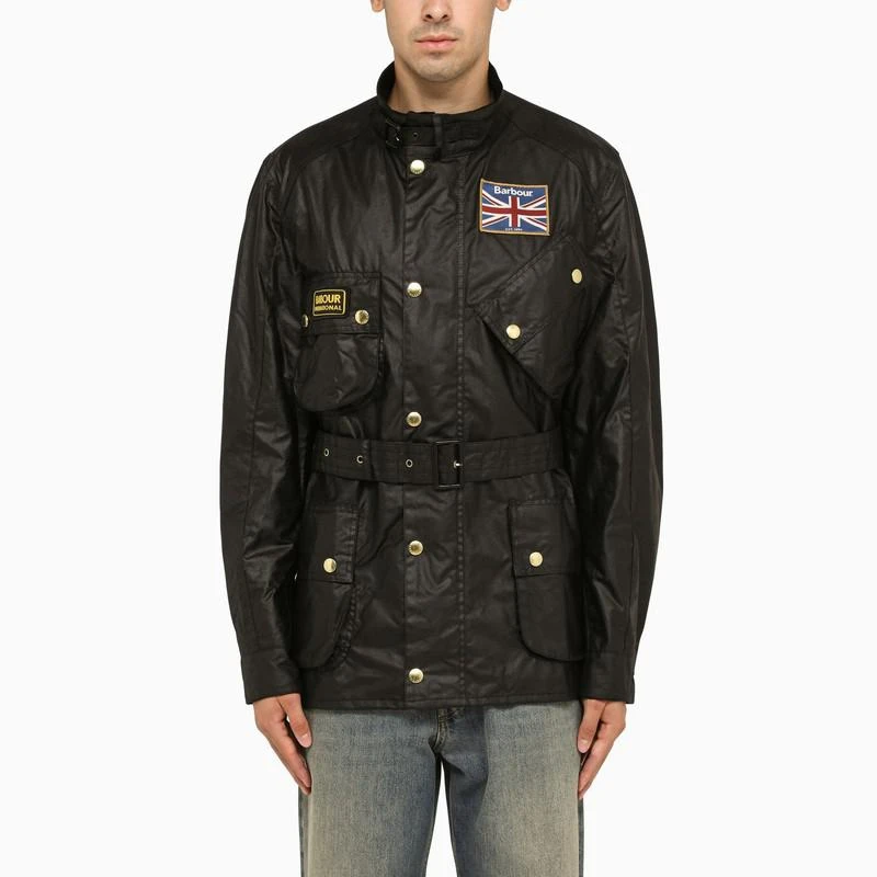 Barbour Black field jacket 1