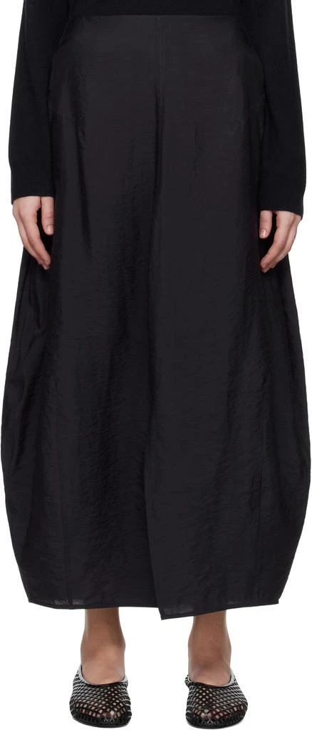 Totême Navy Parachute Maxi Skirt 1