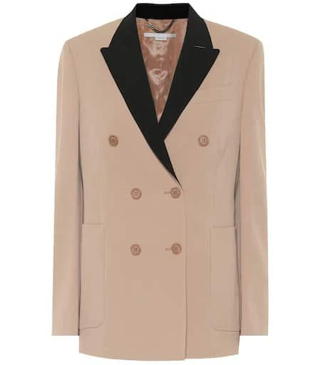 Stella McCartney Stretch-wool double-breasted blazer 1