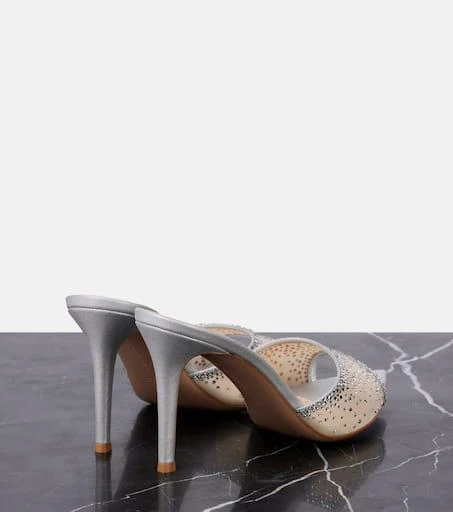 Gianvito Rossi Rania 85 embellished mules 2