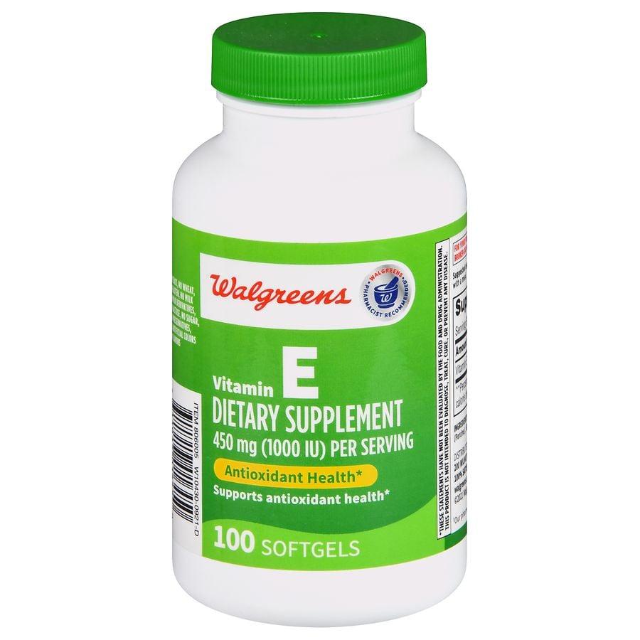 Walgreens Vitamin E 450 mg Softgels