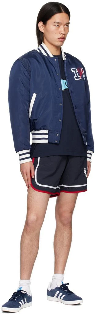 ICECREAM Navy Running Shorts 4