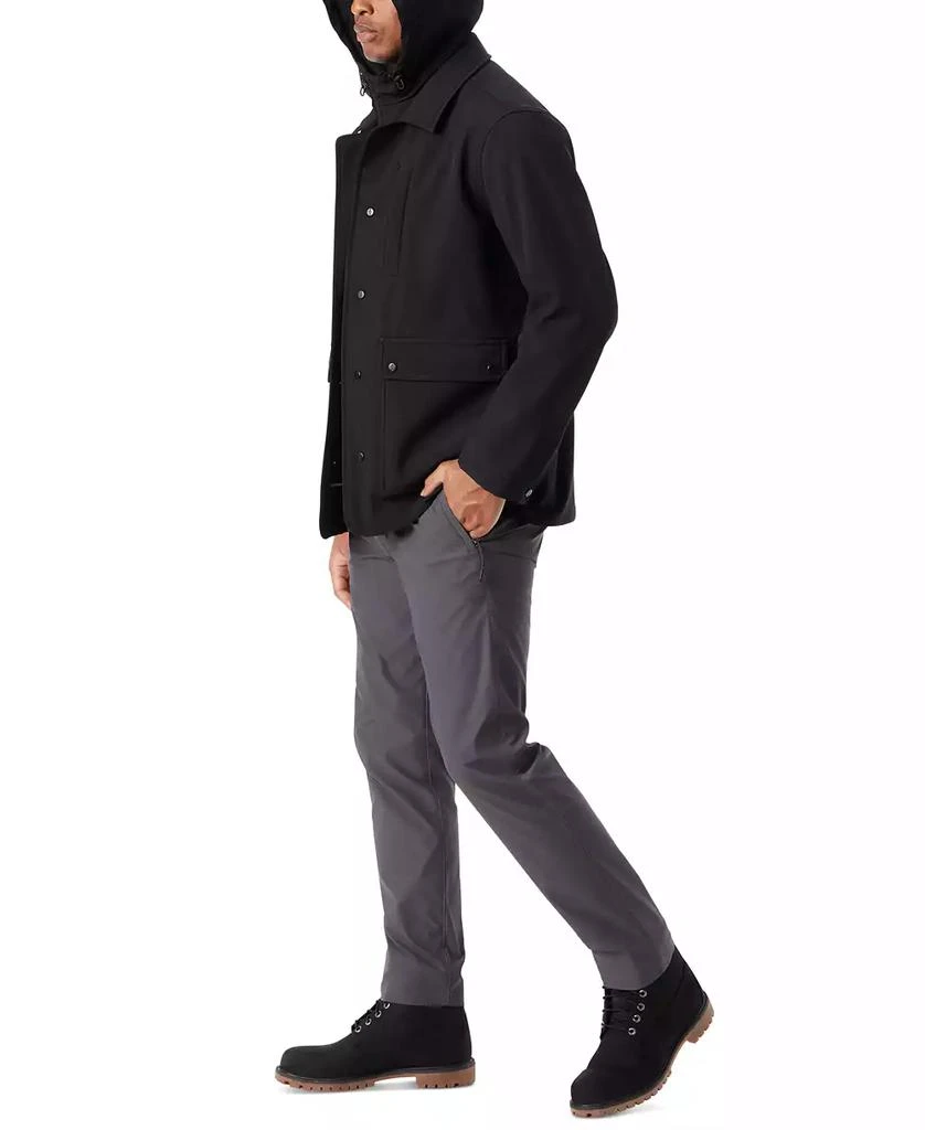 BASS OUTDOOR Men's Storm System Barn Jacket with Removable Hood 9