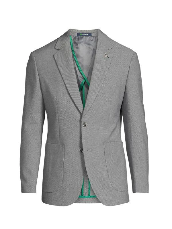 Tom Baine Performance Birdseye Notch Lapel Sport Coat 5