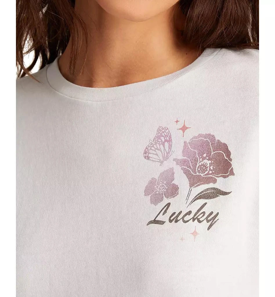 Lucky Brand Women's Graphic-Print Cotton Crewneck T-Shirt 4
