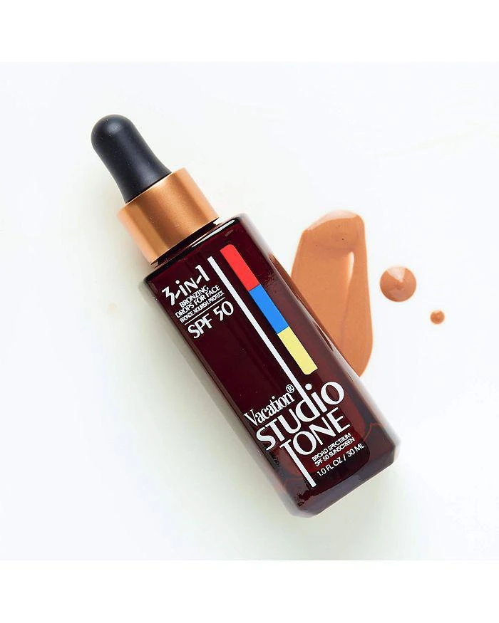 Vacation Studio Tone SPF 50 Bronzing Drops for Face 1 oz. 3