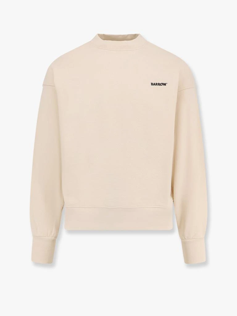 BARROW Cotton sweatshirt with iconic charm 1