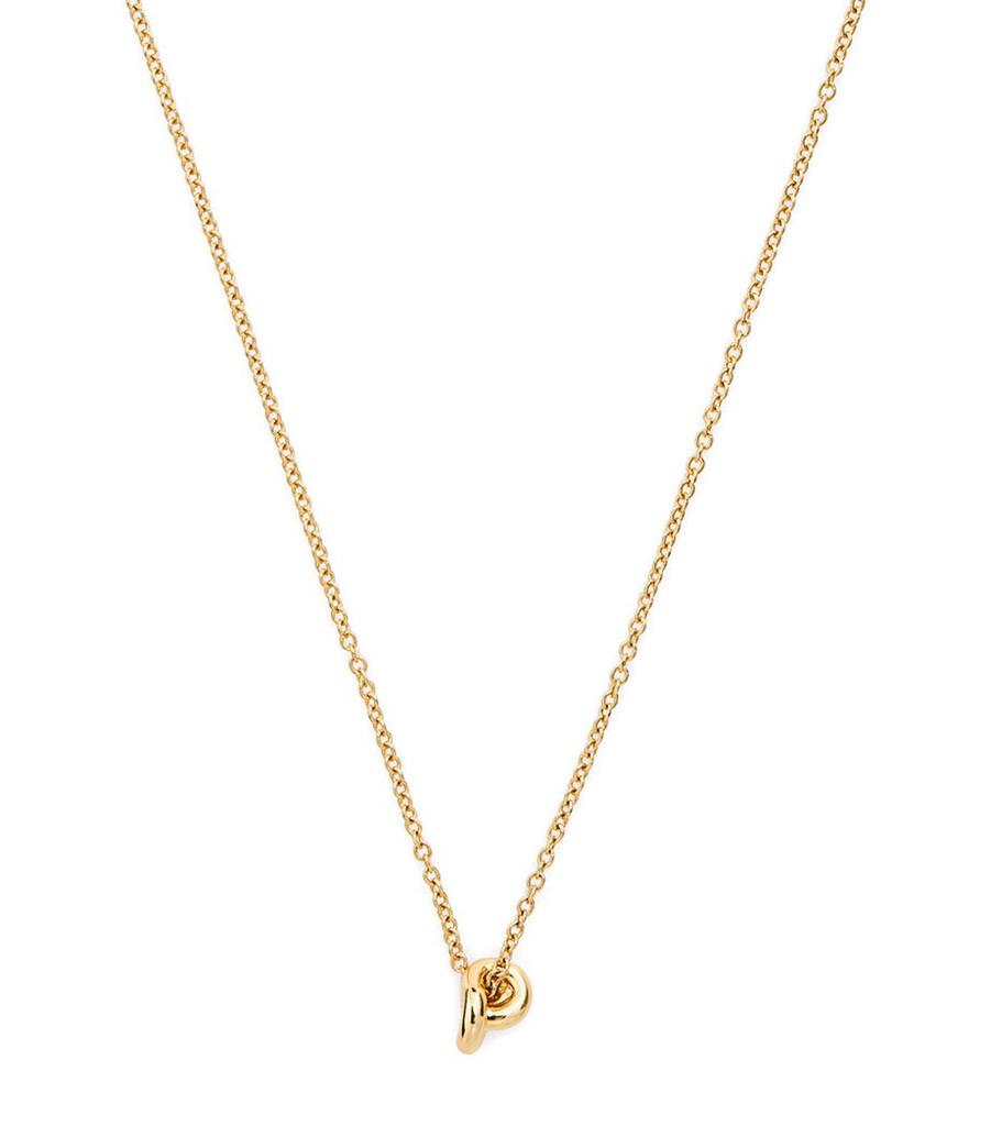 Engelbert Yellow Gold Legacy Knot Pendant Necklace