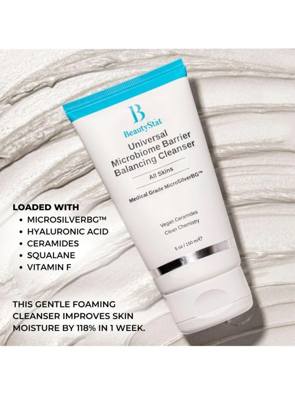 BeautyStat Universal Microbiome Barrier Balancing Cleanser 3
