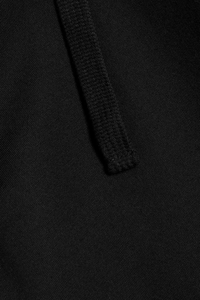 Valentino French cotton-blend terry hoodie 4
