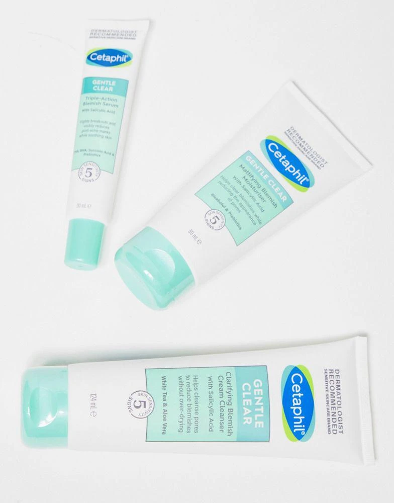Cetaphil Cetaphil Gentle Clear 3 Step Routine Skincare Set for Blemish Prone Sensitive Skin - 25% Saving 2