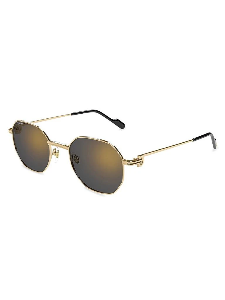 Cartier Première De Cartier 50MM Round Sunglasses 1