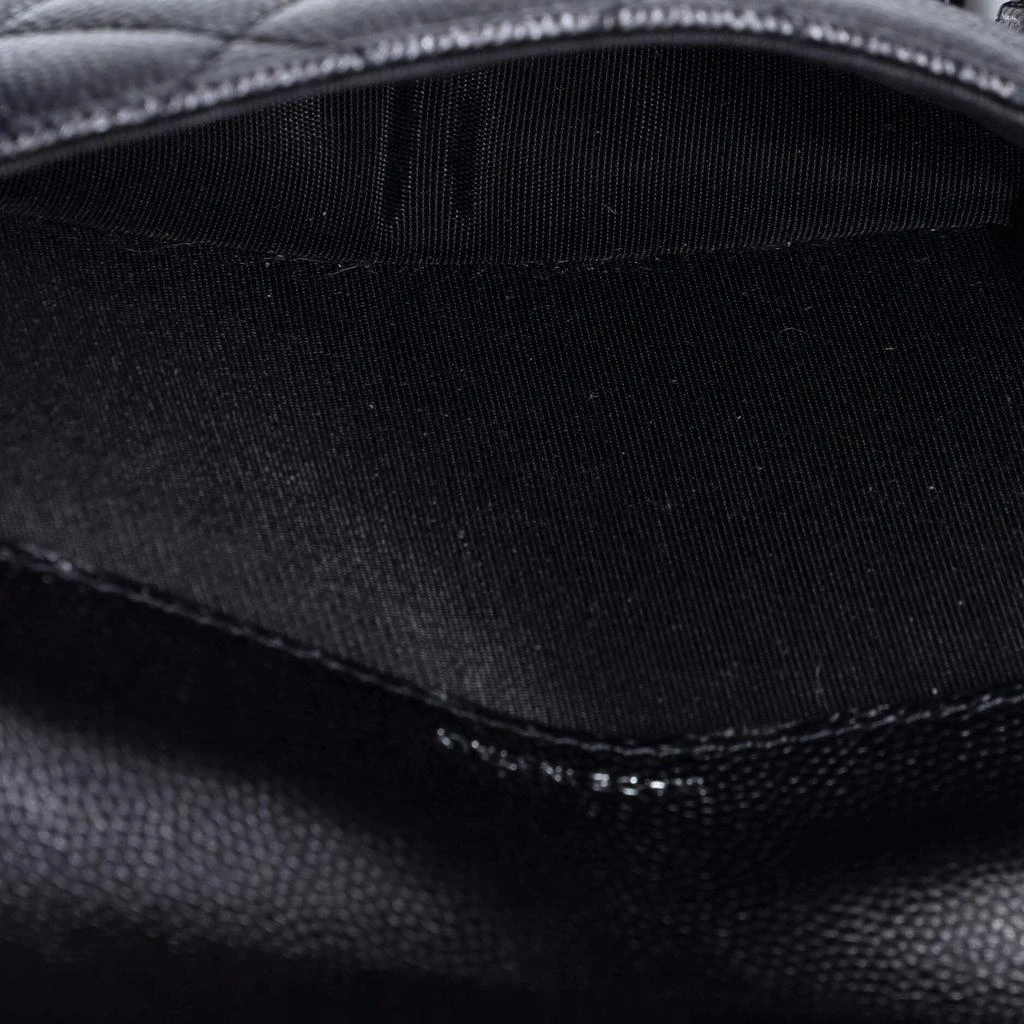Chanel My Everything Flap Card Holder Belt Bag Quilted Caviar 6
