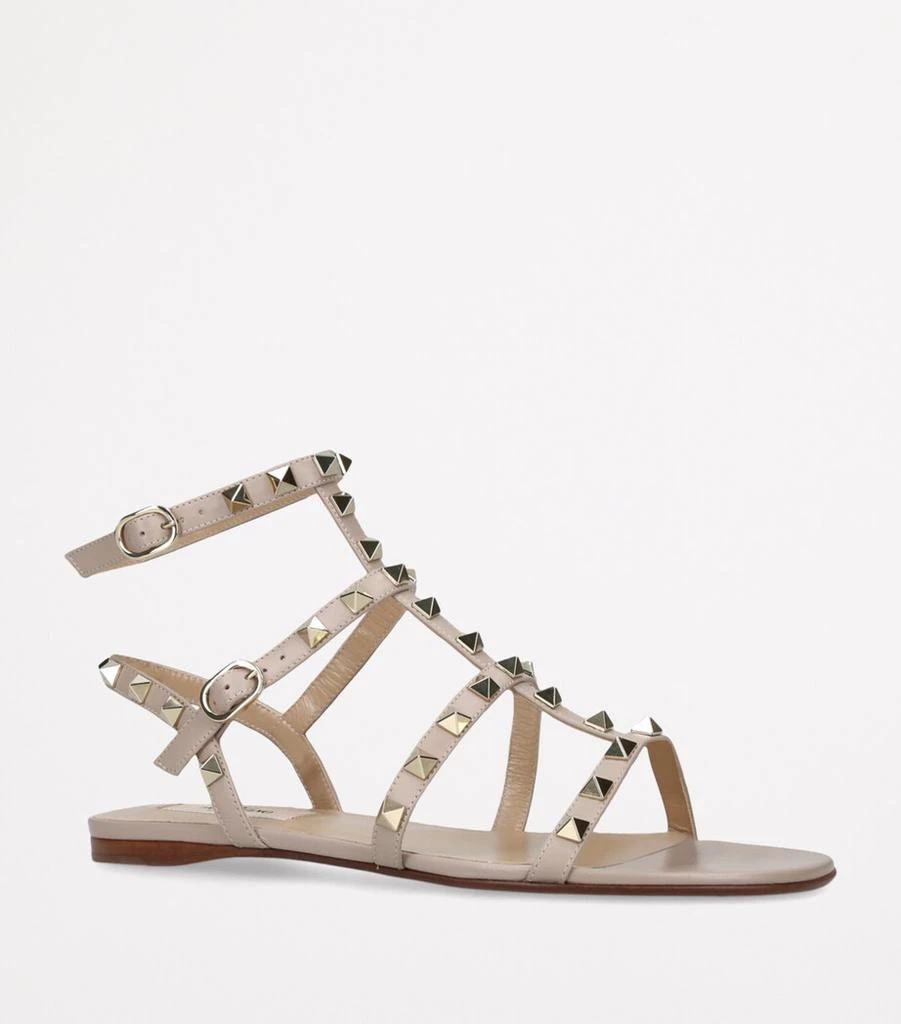 Valentino Leather Rockstud Gladiator Sandals 4