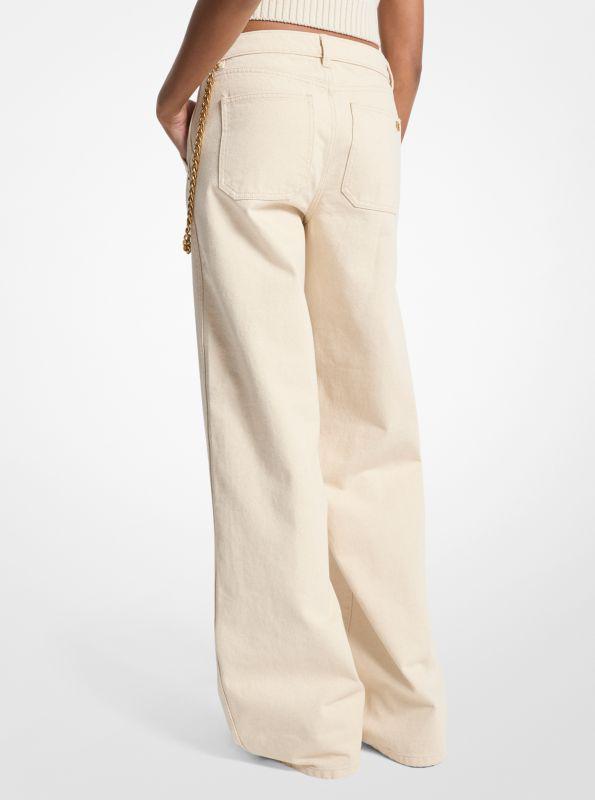 undefined Relaxed Wide-Leg Jeans