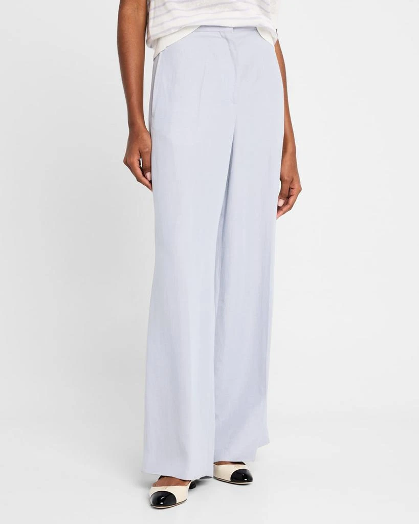 FABIANA FILIPPI Viscose-Linen Straight Trousers 4