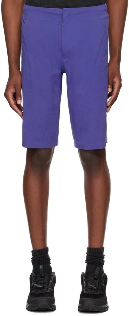 Veilance Purple Spere LT Shorts 1