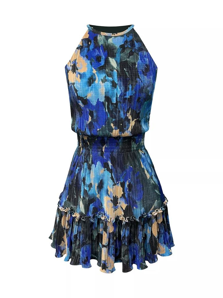 Dress The Population Kaylee Floral Halter Minidress 1
