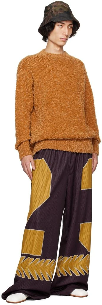 Dries Van Noten Tan Crewneck Sweater 4
