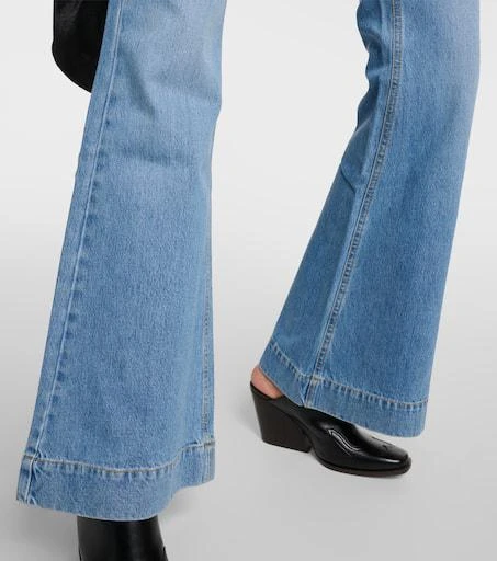 Stella McCartney High-rise flared jeans 5