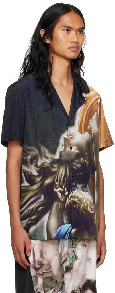 Balmain Multicolor Painting Printed Shirt 2
