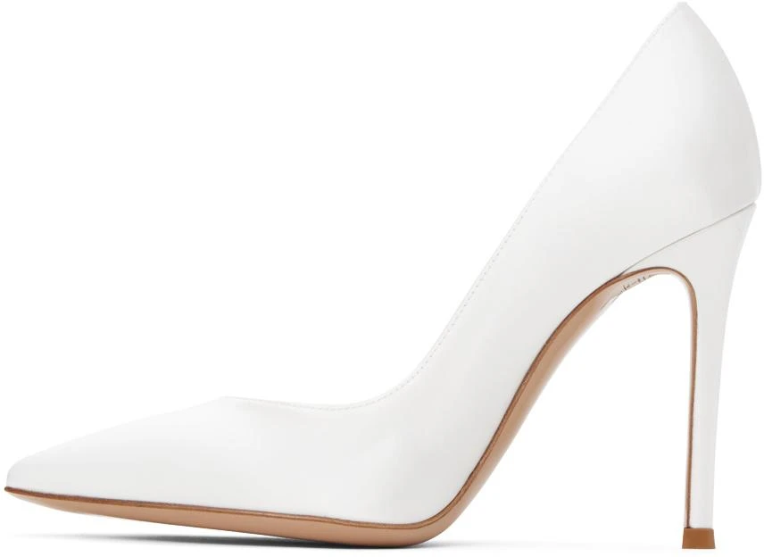 Gianvito Rossi White Gianvito Heels 3