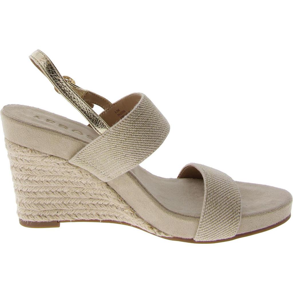 Aerosoles Paxton Womens Buckle Wedge Espadrilles