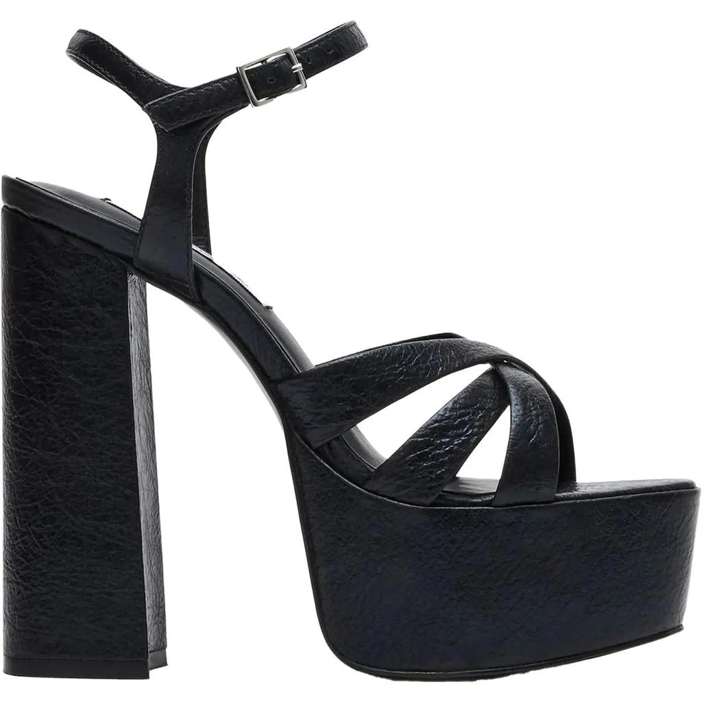 Steve Madden Quinlyn Womens Buckle Platform Sandals 4