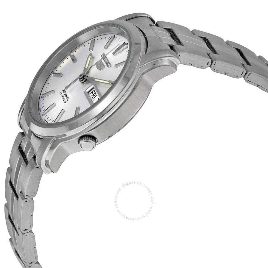 Seiko 5 Automatic Silver Dial Stainless Steel Men's Watch SNKK65 2