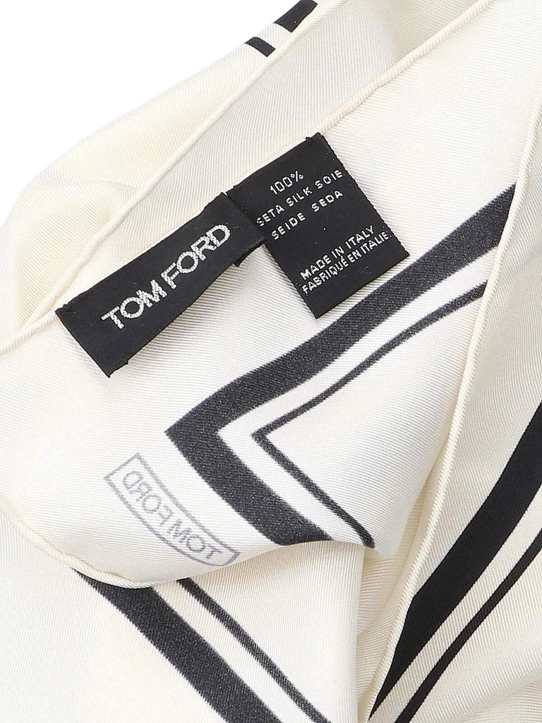 Tom Ford Tom Ford Tonal Frame Pocket Square Scarf 3