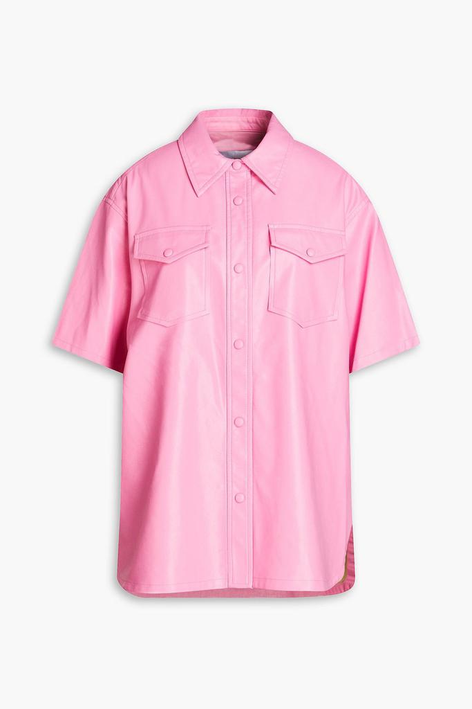 STAND STUDIO Norea oversized satin shirt