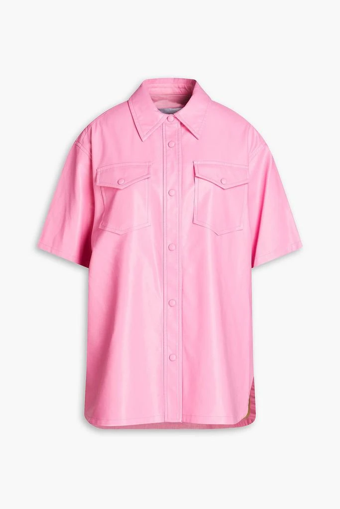 STAND STUDIO Norea oversized satin shirt 1