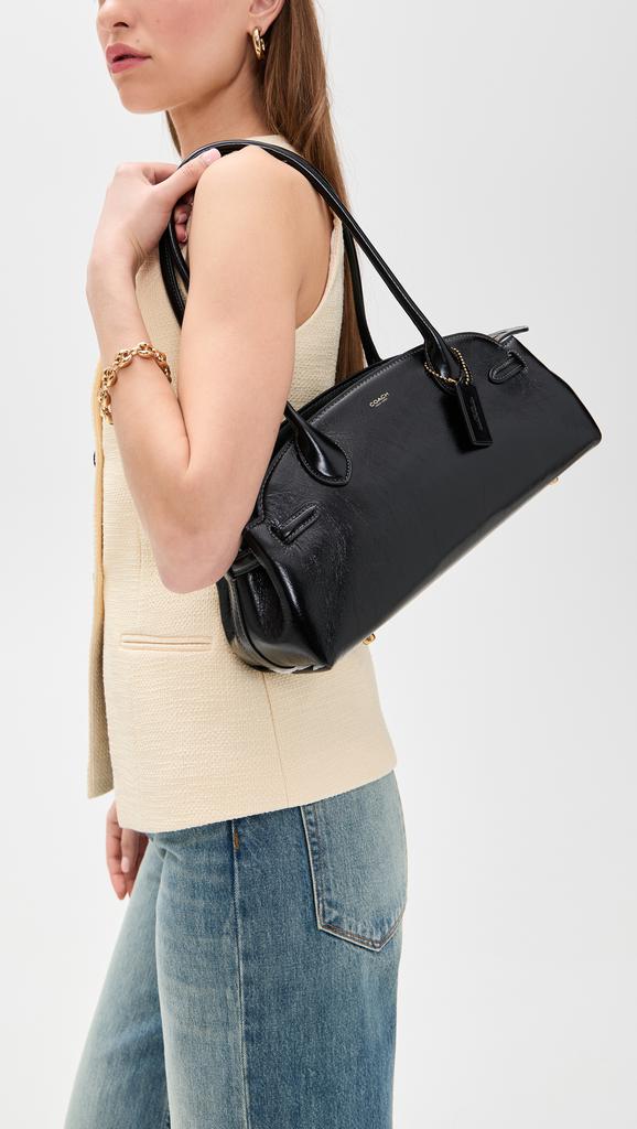 Coach Glazed Leather Empire Carryall Bag 34