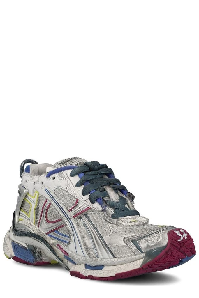 Balenciaga Balenciaga Mesh Panelled Lace-Up Sneakers 2