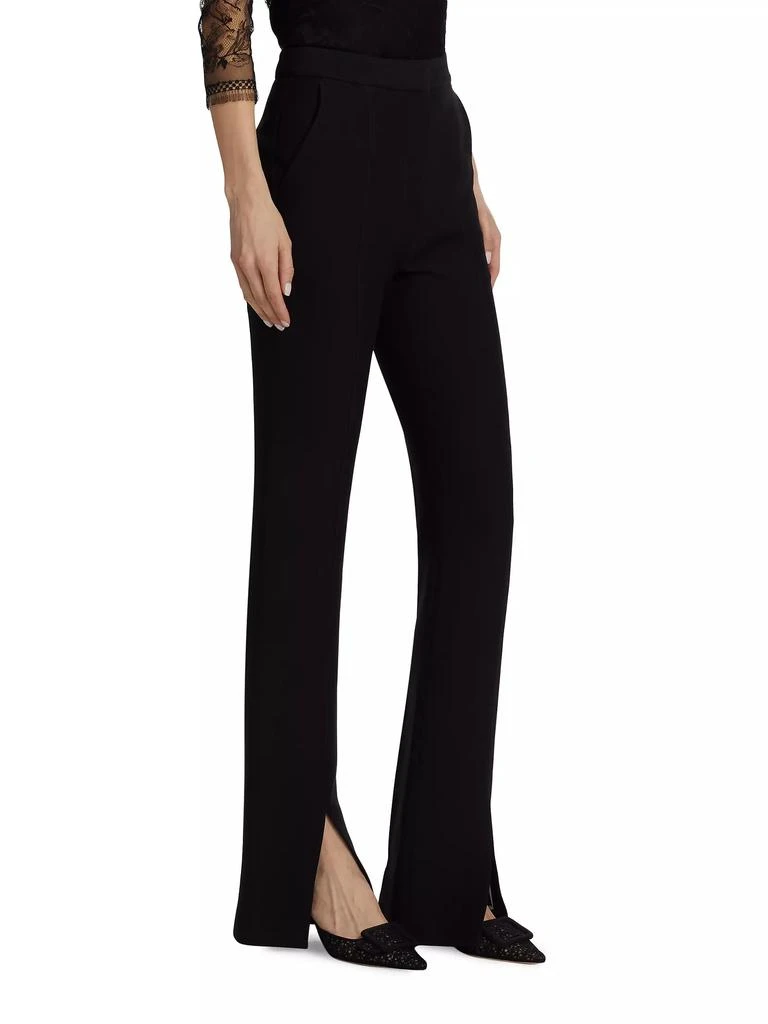 Adam Lippes Louisa Wool Slit Pants 4