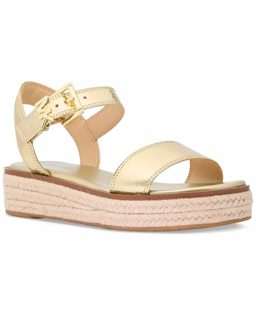 Michael Kors Women's Richie Espadrille Platform Wedge Sandals 1