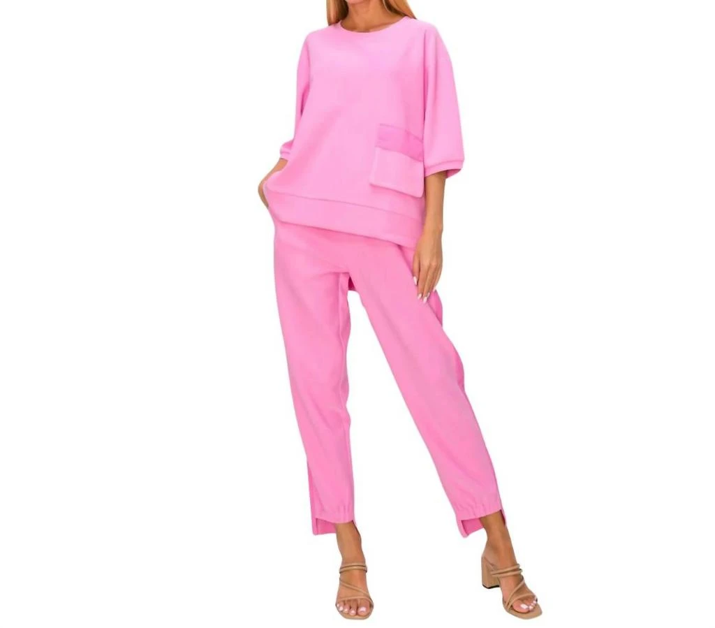 JOH Joh - Katie And Karen Knit Crepe Set