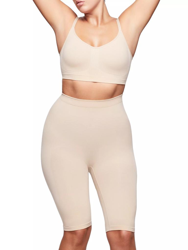 SKIMS Seamless Sculpt High-Waisted Above-The-Knee Shorts