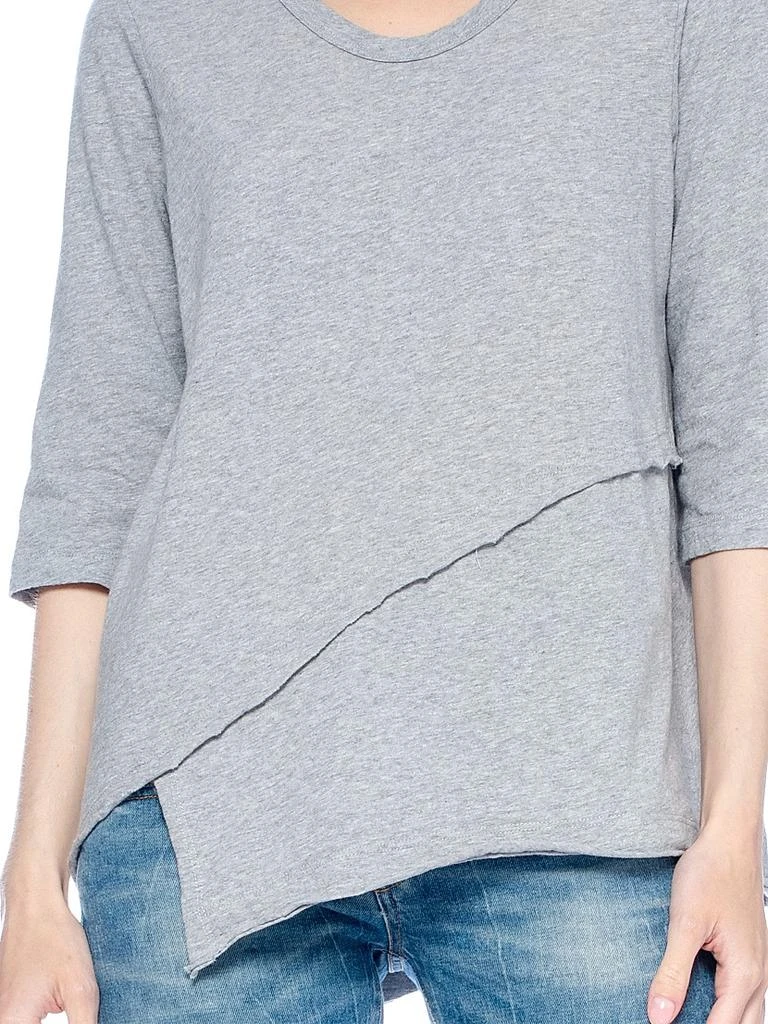 Wilt Three-Quarter Sleeve Cross Over Hem Shirt 7