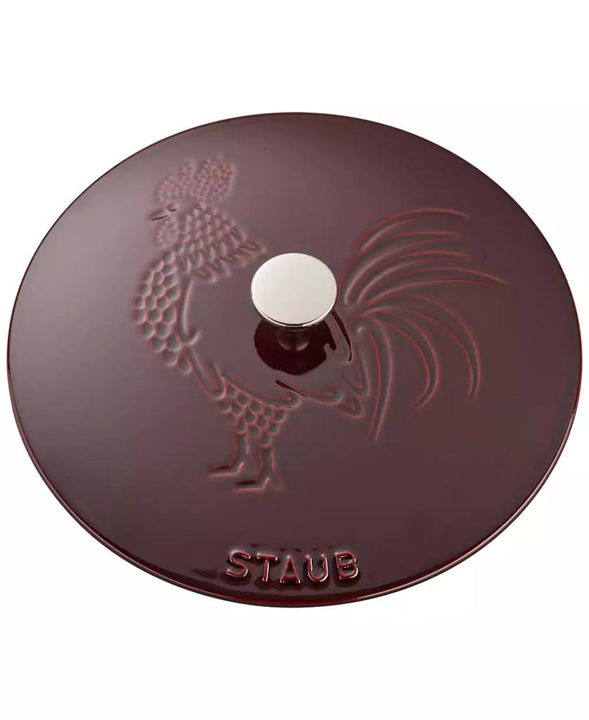 Staub Cast Iron 3.75-qt Essential French Oven & Rooster Lid