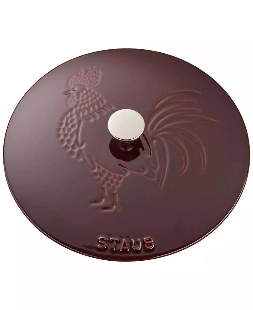 Staub Cast Iron 3.75-qt Essential French Oven & Rooster Lid 2