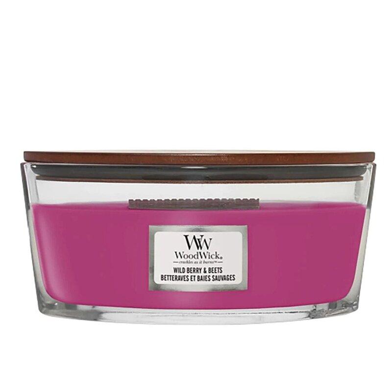 Woodwick WoodWick - Wild Berry & Beets Ellipse Jar Candle (453g)