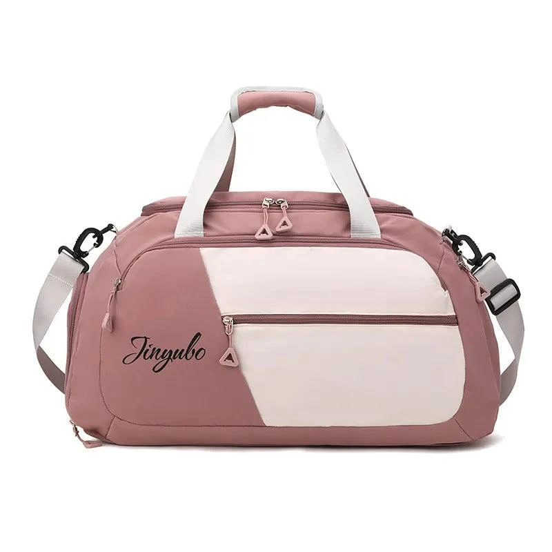 TRUEDAMES Contrast Nylon Travel Bag 2