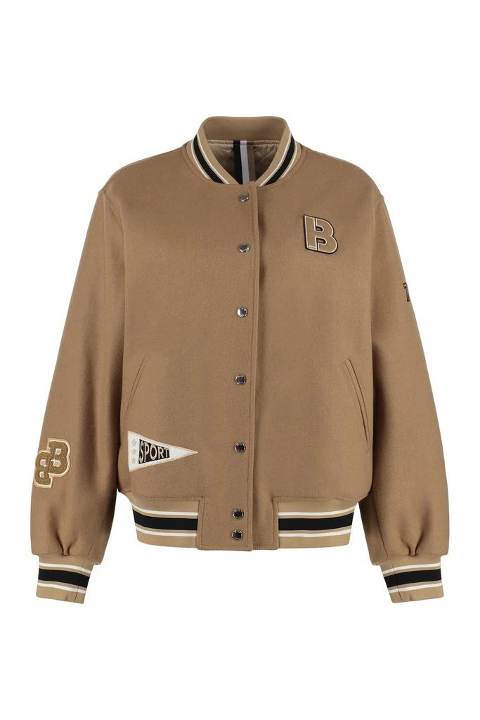 Hugo Boss Boss Hugo Boss Logo Patch Bomber Jacket 1