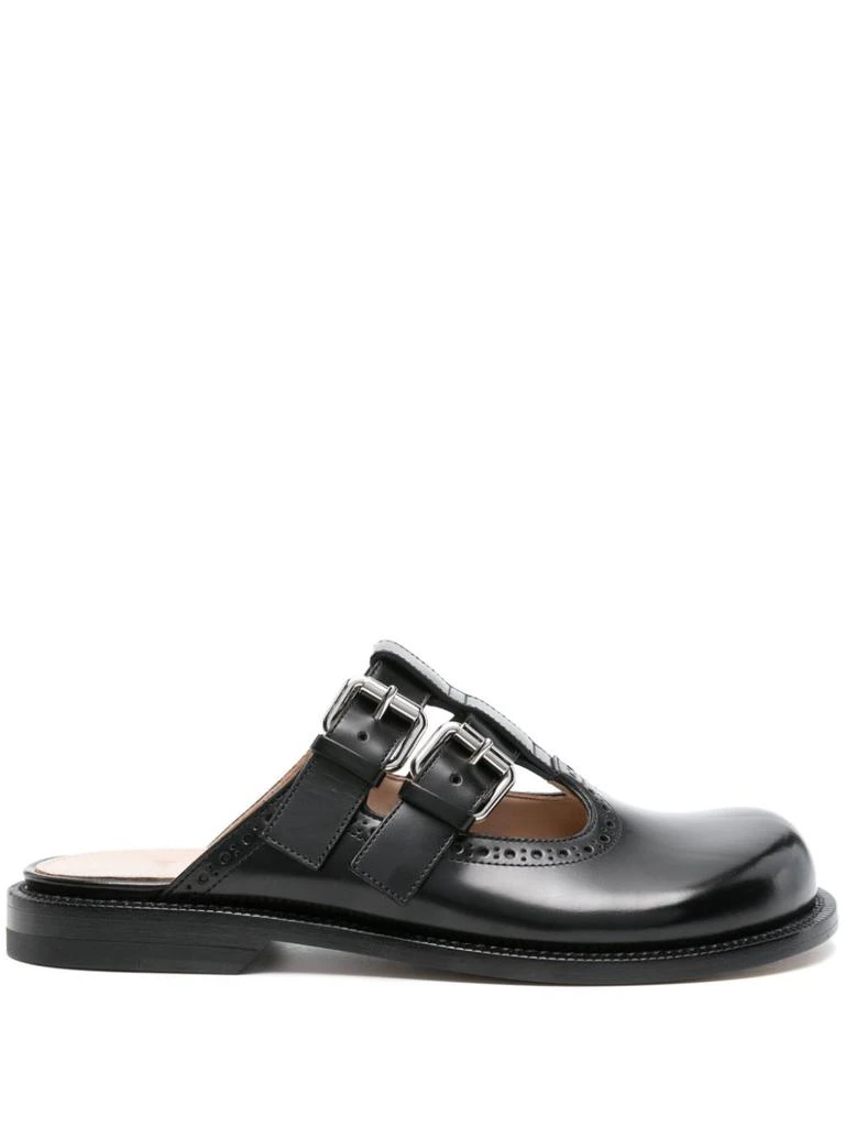 Loewe LOEWE - Mary Jane Campo Leather Mules 1