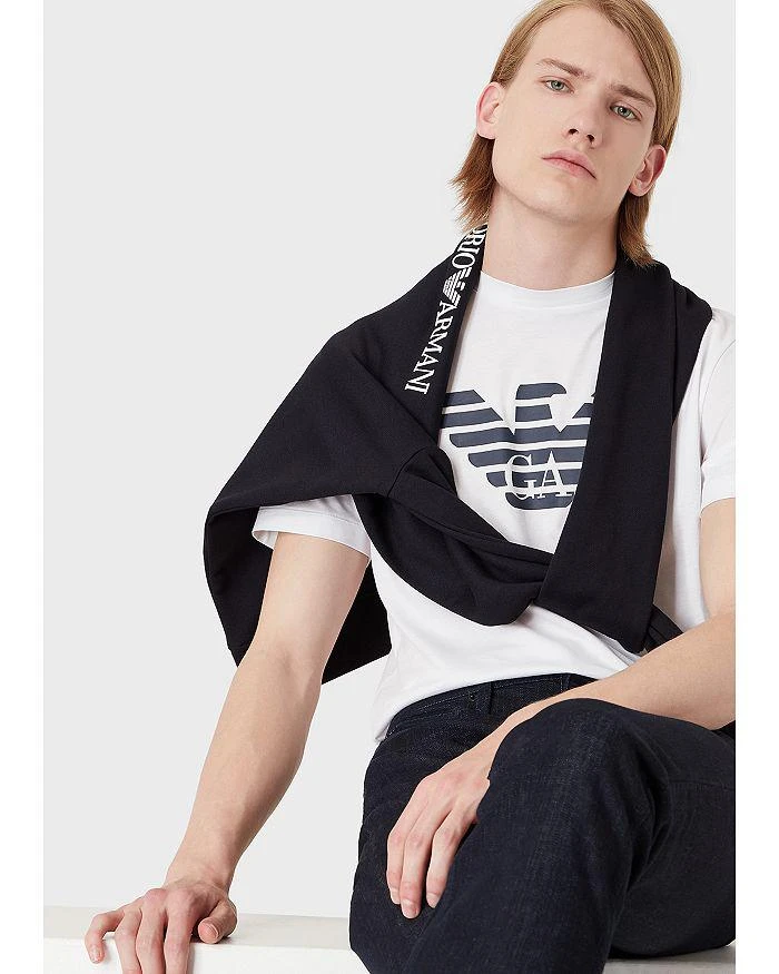 Emporio Armani Essential Pima Cotton Logo Graphic Tee 3