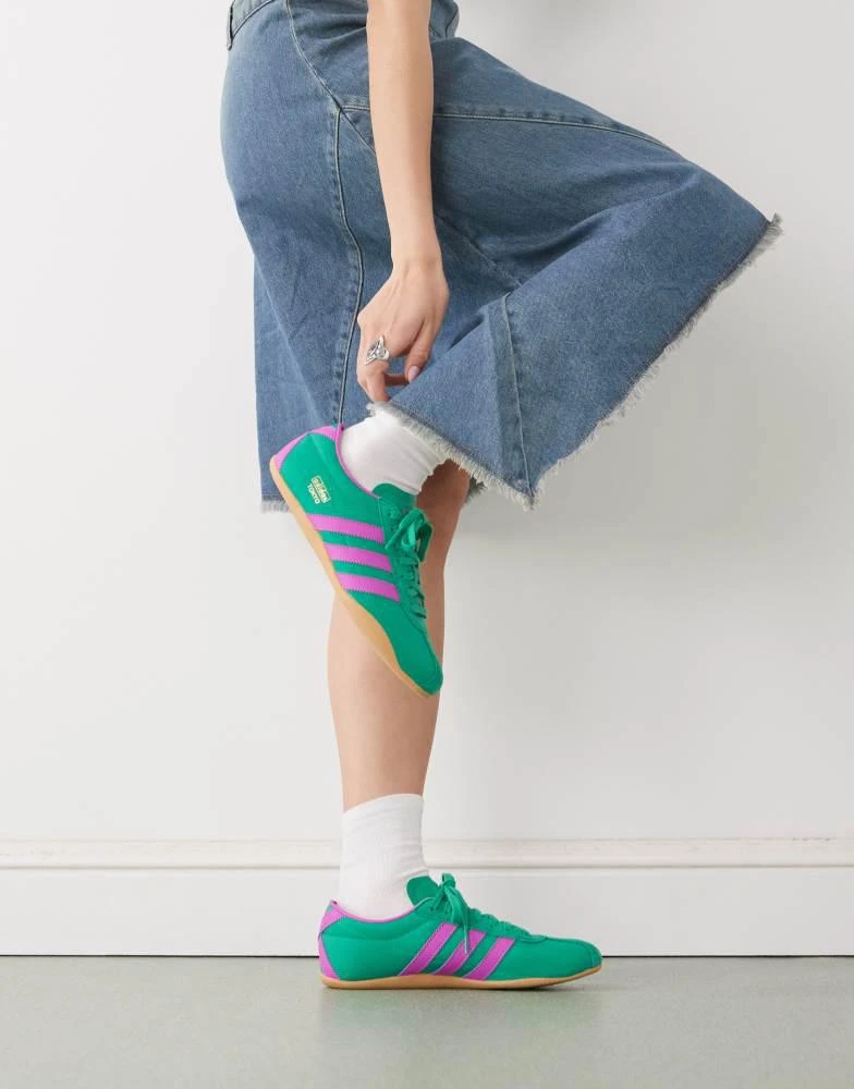 adidas gazelle silver green womens ADIDAS GAZELLE INDOOR main image 1