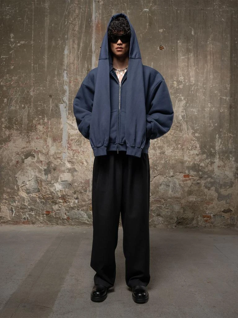 Balenciaga Incognito Cotton Blend Hoodie 3