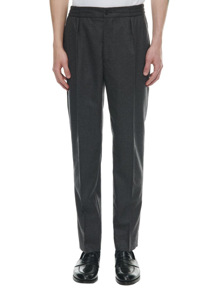 Fursac Wool flannel elasticated trousers