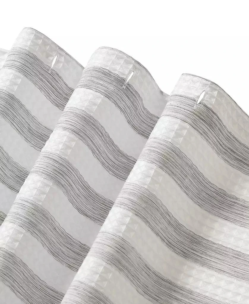 Madison Park Ariana Ombre Waffle Shower Curtain 5